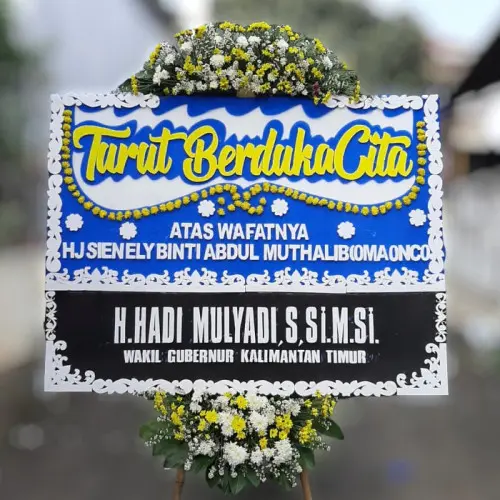 Karangan Bunga Duka Cita Pedes